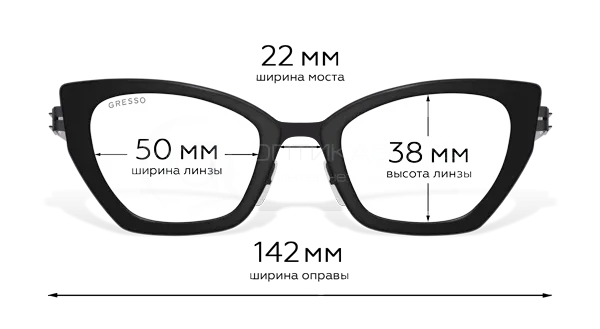 Оправа Gresso Natalie GRX 0355 с футляром