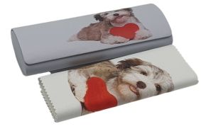 Футляр Собачки FM 803 (с салфеткой)