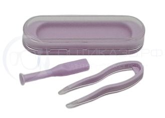 Пинцет с присоской в футляре