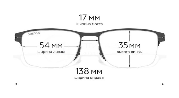 Оправа Gresso Scottsdale Alexander G 0284
