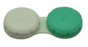 Контейнер для контактных линз в индивидуальной упаковке